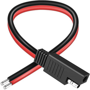 SAEConnector kabel ekstensi baterai otomotif, 2 Pin cepat memutuskan kawat konektor Harness ke kabel konektor harness - Product Image 5