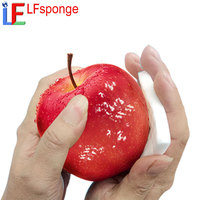 Nieuwe producten Unieke verse fruitappels Magische reinigende wasspons voor een gezond leven Groentereinigingsborstels