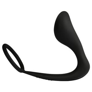 Plug anal en silicone unisexe avec anneau Stimulateur de jouets sexuels adapté aux débutants pour le <span class=keywords><strong>plaisir</strong></span> de massage de la prostate pour les couples - Product Image 4