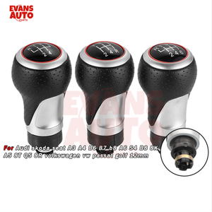 Pommeau de levier de vitesse en cristal pour voiture Pommeau de levier de vitesse à <span class=keywords><strong>capuche</strong></span> pour 01-03 Audi Skoda Seat A3 A4 B6 B7 B8 A6 <span class=keywords><strong>Volkswagen</strong></span> Pommeau de levier de vitesse 12mm - Product Image 4