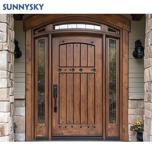 <span class=keywords><strong>Porte</strong></span> <span class=keywords><strong>d</strong></span>'<span class=keywords><strong>entrée</strong></span> en bois massif Teck et Chêne Sunnysky, <span class=keywords><strong>double</strong></span> <span class=keywords><strong>battant</strong></span>, designs classiques pour la maison, portes intérieures en bois pour habitation - Product Image 3