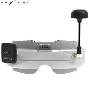 Lunettes FPV Skyzone SKY02O Pro en plastique, OLED 640x400, 29 pouces FOV SteadyView RX Head Tracker & DVR Livraison gratuite - Product Image 3