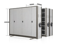 Système d'étagères compacteuses Cabinet de stockage d'archives de fichiers mobiles