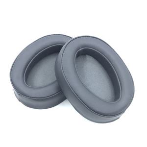 Coussinets en cuir compatibles avec MDR 100ABN <span class=keywords><strong>WH</strong></span> H900N Cache-oreilles en mousse à mémoire de forme pour casque d'écoute - Product Image 6