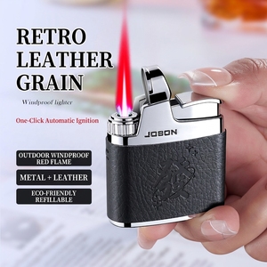 Encendedor de Cigarros JOBON Personalizado con Logotipo, Recargable con Gas <span class=keywords><strong>Butano</strong></span>, de Aleación de Zinc, Portátil, Regalo Empresarial, en Caja de Regalo - Product Image 5