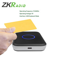 Lector de Tarjetas RFID 14443A de Escritorio, 13.56MHZ, 0-3cm, Sistema de Control de Acceso a Puertas, Codificador de Tarjetas USB, Más Vendido