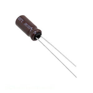 ตัวเก็บประจุขั้ว470 uF ฝาสารส้ม100V EKZN101ELL471MK40S ผ่านรู - Product Image 1