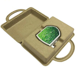 Tùy chỉnh phân hủy sinh học bao bì hộp Khuôn Bột giấy Bao bì hộp vận chuyển hộp cho giày - Product Image 5