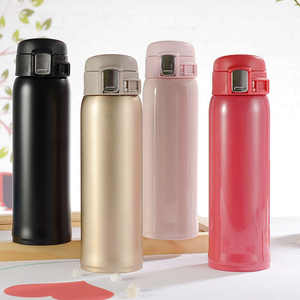 304 Stainless Steel Bouncing <b>Lid</b> Vacuum Insulated Tumbler <b>with</b> 6-12hr <b>Thermal</b> Insulation Leak-Proof Eco-Friendly for Travel - Product Image 1