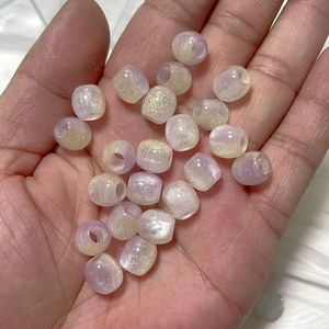 5mm Büyük Delikli <span class=keywords><strong>Aurora</strong></span> 10mm Varil Ara Boncuk DIY Bileklik Anahtarlık Paracord Araba Anahtarlığı El İşi Aksesuarları için - Product Image 2
