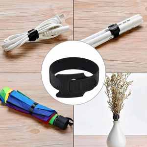 Cintas de Poliéster/Nylon Ecológicas de Doble Cara, Adhesivo Fuerte, Lavables, Autoadhesivas, Reutilizables y Ajustables - Product Image 6