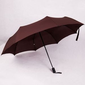 Parapluie d'affaires pliable à trois sections, manuel, personnalisé, cadeau publicitaire - Product Image 3