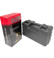 Kit d'outils pneumatiques à gaz pour climatisation avec pistolet de rinçage en aluminium pour le nettoyage des systèmes de climatisation et l'élimination des contaminants