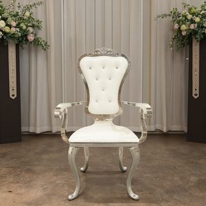 Bán Buôn Hiện Đại Sang Trọng Thép Không Gỉ Lan Can Tiệc Ghế Đặt Chất Lượng Cao Cho Khách Sạn Ăn Uống Nhà Hàng Trung Quốc Bên - Product Image 2