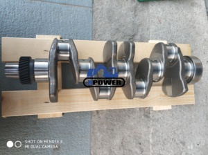 อะไหล่แท้ OEM ZX50U ZX55U ZX60 SK55SR SK60 SK70-8 อะไหล่เครื่องยนต์รถขุด 4TNV94 4TNV94L 4TNV98T เพลาข้อเหวี่ยง - Product Image 3