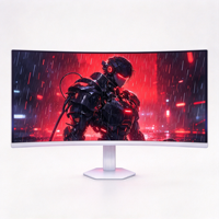 Nouvel écran d'ordinateur ultra-large 34 pouces 4K60Hz HDR avec support réglable en hauteur et rotatif, double port DP/USB, pour bureau professionnel