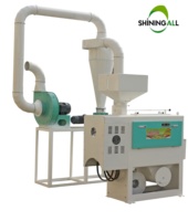 Machine à décortiquer multifonctionnelle électrique à moteur en acier inoxydable pour haricots, pois, sorgho - Capacité 500 kg/h