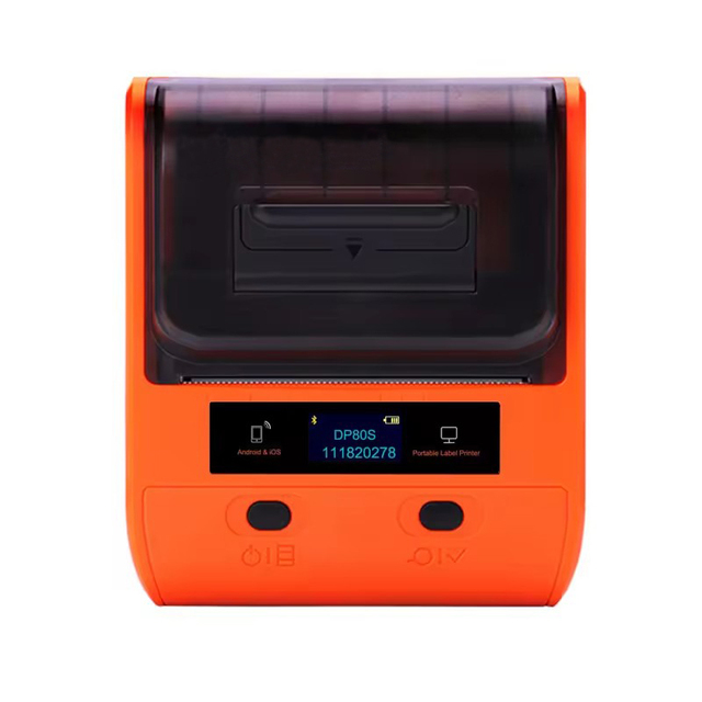 80mm Mini Printer Label Maker Portable Mini Blue Tooth Thermal Label Printer Apply to Labeling Android Ios Mini Printer