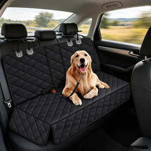 Funda Protectora para Asiento Trasero de Coche para Perros, Hamaca Antideslizante, Alfombrilla Lavable para Mascotas, para Perros Grandes y Medianos, Sedán, SUV, Camioneta - Product Image 5