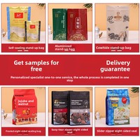 Sachets Composites Scellés Sous Vide à Fermeture Ziplock, à Trois/Quatre/Huit Soudures Latérales, Refermables, pour Aliments Bébé (Qualité Alimentaire)