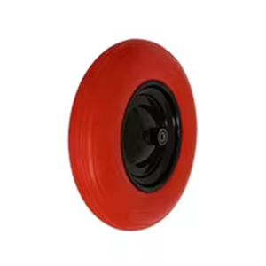 Durevole Flat Free 16 pollici PU gommapiuma ruote per carriola carrello a mano camion pneumatici per la vendita - Product Image 4