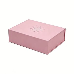 Custom Eco Friendly Rectangle Magnet Folding Paper Rigid Cardboard Box with <b>Pulp</b> Insert for Cosmetics Packaging Gift & Craft Use - Product Image 3