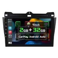 Pantalla táctil para coche de 2GB + 32G, 9 "/10", Carplay para coche, 1280*800, estéreo para coche, pantalla DSP, Radio, 4 núcleos, Carplay inalámbrico