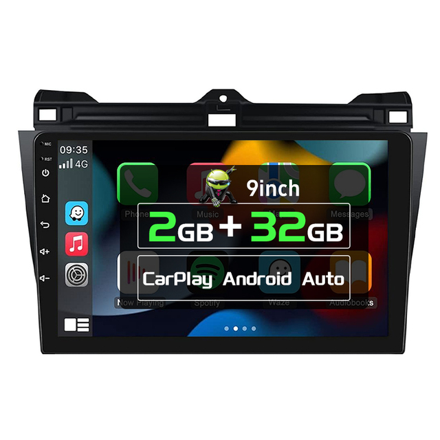2GB+32G Car Touch Screen 9"/10" Car Carplay 1280*800 STEREO for CAR DSP Screen Radio 4 Cores Wireless Carplay