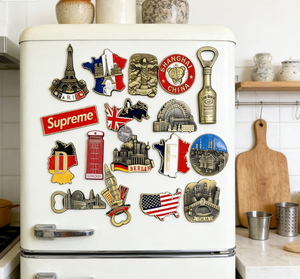 מגנטי מקרר בהתאמה אישית נוף לאומי מזכרת נסיעות תלת מימד מגנטי בגודל בינוני מדבקת מקרר קישוט לבית מתנה - Product Image 3