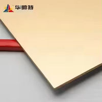 Plaque acrylique miroir HUASHUAITE 4ft x 6ft, 4ft x 8ft, 3mm, 4mm, or, argent, rouge, bleu pour découpe laser