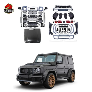 Pièces de tuning pour <span class=keywords><strong>Mercedes</strong></span> <span class=keywords><strong>Classe</strong></span> G W463 G500 G350 G55 W463 à W464 Style AMG Pare-chocs avant Pare-chocs arrière Capot Calandre Phare - Product Image 6