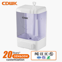 Distributeur de savon mousse manuel économique en gros de 1000 ml, mural, durable, pour salle de sport, maison, cuisine, salle de bain