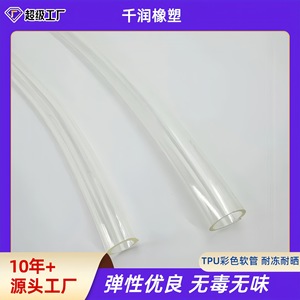 Tpu All Plastic Pipe Transparent 4mm Id 6mm Od 1m For Water Oil Cable Sheath - Product Image 3