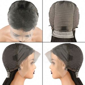 Perruque en dentelle frontale 13x4 en cheveux humains bruts brésiliens, cuticules alignées, pour femmes noires - Product Image 4