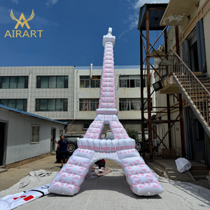Torre Eiffel Gonfiabile Personalizzata Alta 6 Metri - Gigantesca Torre Eiffel Gonfiabile per Decorazioni di Centri Commerciali e Piazze - Product Image 5