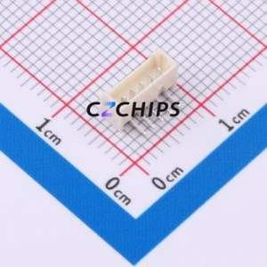 ZX-MX1.25-5PWZ Wire-to-Board Pin Header Bent Lead Through Hole,P=1.25mm 1x5P 1.25mm Right Angle Insert PicoBlade (MX 1.25) - Product Image 1