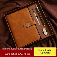 Meistverkauftes Premium-Leder-Notizbuch-Set A5 Hochwertige Textur für Geschäftsgeschenke, Geschäftstreffen & Dolmetschen