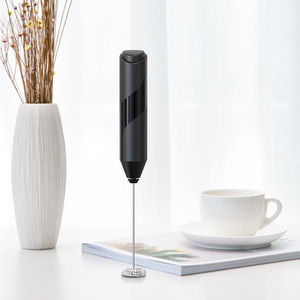 Amazon Kitchen Gadgets Home Supplies Stainless Steel Portable Mini Coffee Foamer Beater Milk Frother Automatic Milk Mixer
