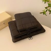 2024 New Arrived Nylon Fabric Square Quilted Laptop Messenger Bag Custom Logo & Color Custom Handle Lightweight Zip Closure