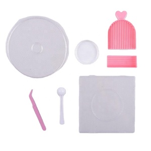 Kit Completo di Strumenti per Puzzle di Perline, Set Fai-da-Te in Plastica, 50 Pezzi, Accessori Educativi per Ragazze - Product Image 1