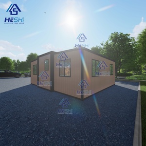 Offre Spéciale Conteneur Moderne Préfabriqué Maison Extensible Avec Cuisine Préfabriqué Expédition Maison Pliante Construction <span class=keywords><strong>Immobilier</strong></span> - Product Image 2