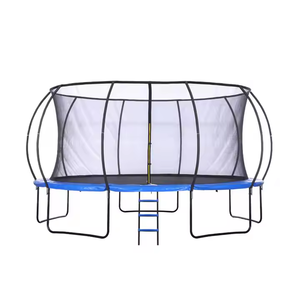 Trampoline de jardin Zoshine Premium Durable Safety Bounce en forme de citrouille, résistant aux intempéries, pour le plaisir du saut dans les parcs - Product Image 3