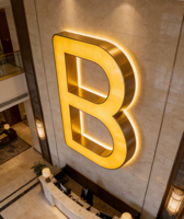 Lettres lumineuses LED RGB en acrylique personnalisables Songwen, design gratuit, résistantes à l'eau, écologiques, installation facile, dimmables, pour intérieur, Ra50