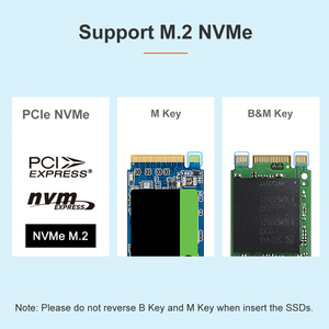 Maiwo อุปกรณ์ K3015P 2ช่องฟรี USB 3.2 Gen2 NVMe M.2 SSD Docking Station duplicator 10Gbps โซลิดสเตตไดรฟ์ท่าเรือ - Product Image 3