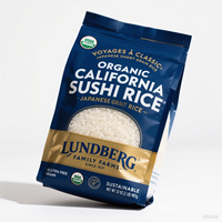 Sacs en plastique laminé recyclable pour riz parfumé thaïlandais, emballage en sachet debout avec impression en gravure pour le riz
