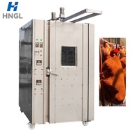 Four à rôtisserie commercial à circulation d'air chaud, rôtissoire automatique pour ventre de porc, canard et poulet croustillants