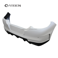 Pare-chocs arrière de style Vs, kit carrosserie en fibre de carbone, aileron arrière pour Porsche Panamera 970