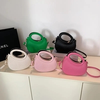 Sac pour femme I-0171, nouvelle mode rétro, sac à main personnalisé pour femmes, tendance, polyvalent, sac bandoulière, forme de lune irrégulière
