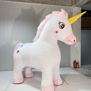 素敵な小さなポニーの馬のマスコット衣装2m 2.6mガーリードレスインフレータブル私の剛毛小さなポニーの馬の衣装毛皮の服 - Product Image 5