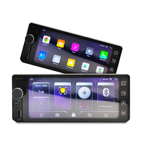 SOMISHINK pemutar DVD mobil, 2 + 32G 6.25 inci kabel lPS Mirror Link android oS Double Din Radio Video aksesoris